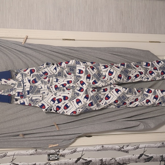 NWOT Champion Superfleece overalls
